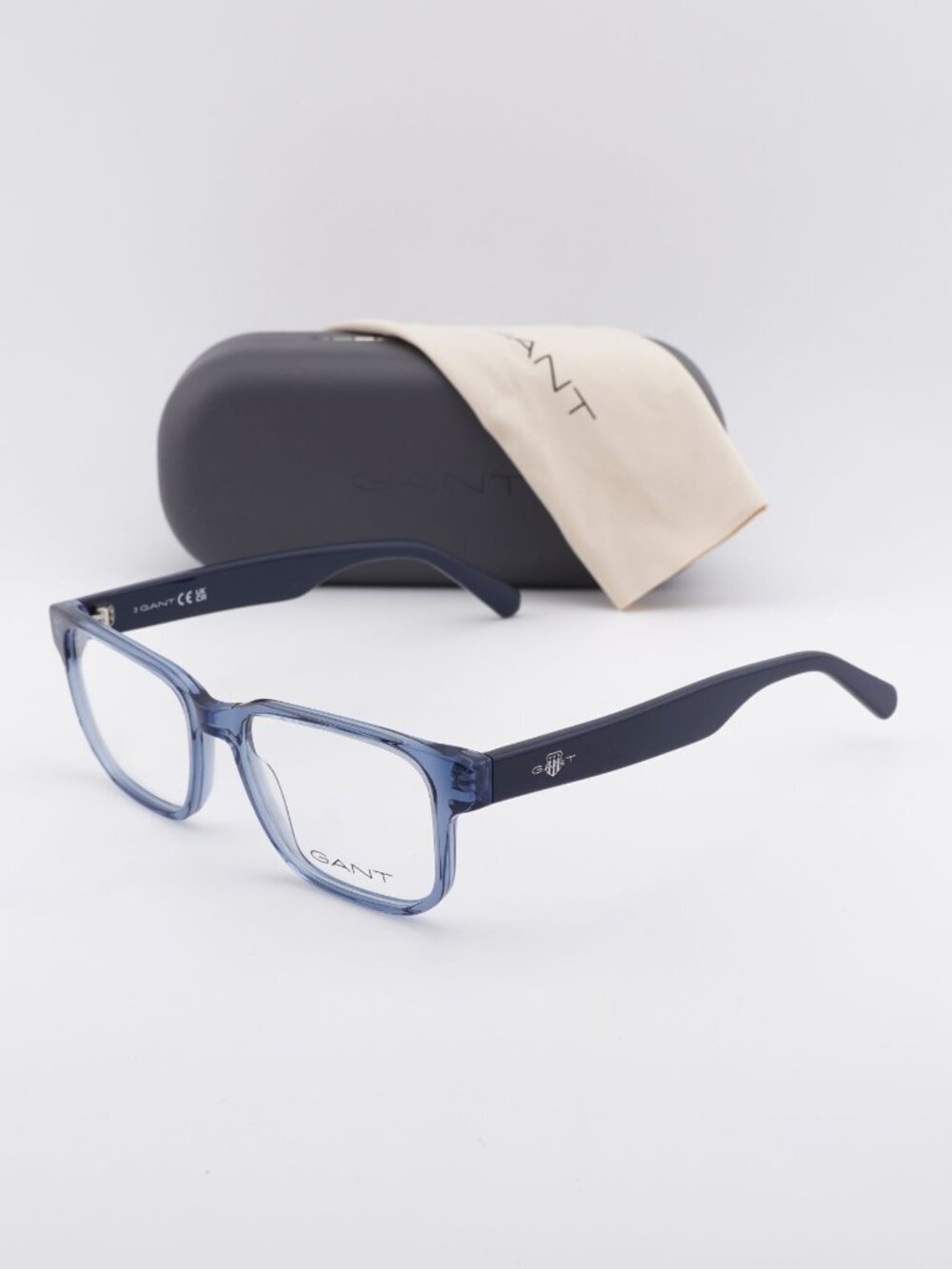 Gant GA50030 090 Rectangle Eyeglasses 53mm – Blue